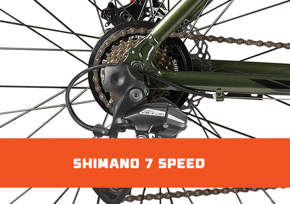 CRADIAC - Alpha | 21 Speed Shimano Gear MTB Cycle | 6061 Alloy Frame | Dual Disc Brakes | 29" Inch Mountain Bike | Lockout Suspension | for 15+ Years Men/Boys/Girls/Women - Image 6