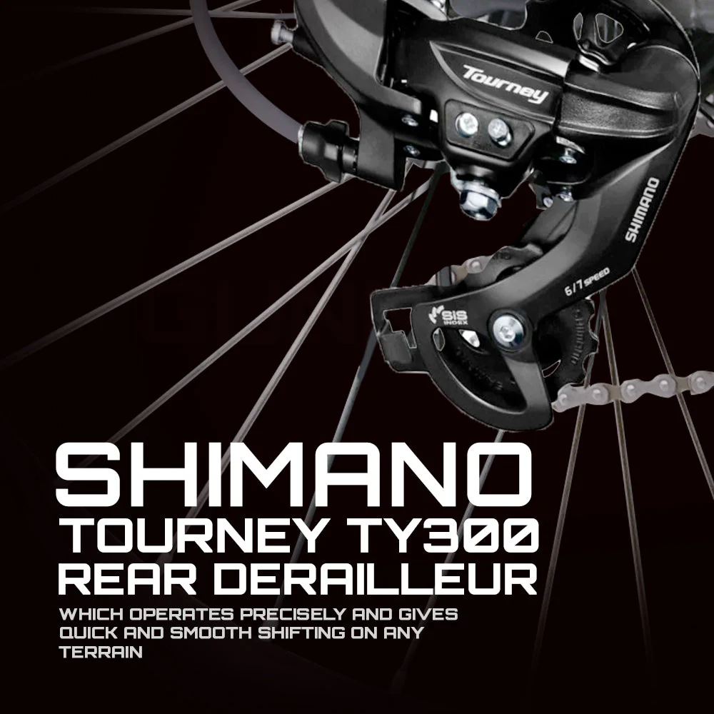 CRADIAC Alpha Lite 21 Speed 6061 Alloy Cycle 29 T 21 Speed Gear Bicycle For Men With Front Lockout Suspension & Dual Disc Brake Mountain Bike | Ideal For 15+ Years, Unisex, 18 Inch, Militorygreen - Image 5