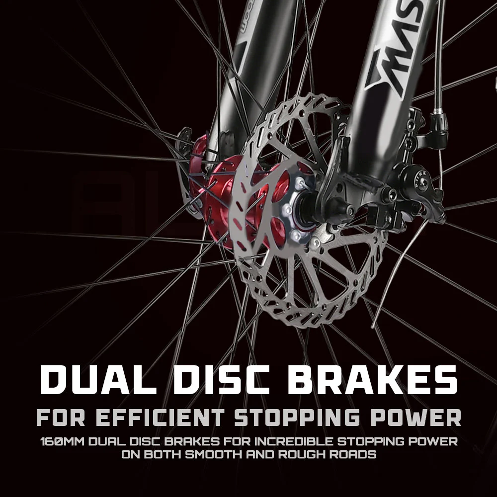 CRADIAC Alpha PRO 21 Speed 6061 Alloy Cycle 29 T 21 Speed Gear Bicycle for Men with Front Zoom Lockout Suspension & Dual Disc Brake Mountain Bike | Ideal for 15+ Years, Unisex, Frame Size : 18 inch - Image 5