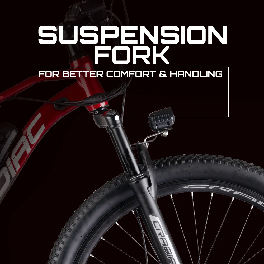 CRADIAC - ATLUS 7 Speed | 27.5 Inches 7 Geared Lithium-ion (Li-ion) Electric Cycle (ATLUS 7 Speed) - Image 4