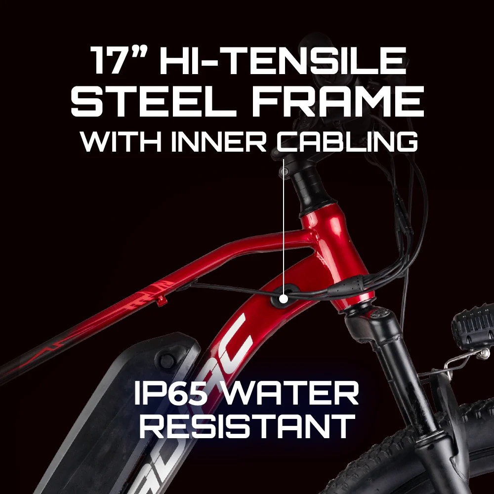 CRADIAC - ATLUS 7 Speed | 27.5 Inches 7 Geared Lithium-ion (Li-ion) Electric Cycle (ATLUS 7 Speed) - Image 8