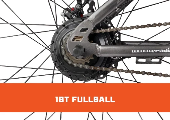 CRADIAC - ATLUS | 27.5 Inches Single Speed Lithium-ion (Li-ion) Electric Cycle (ATLUS Single Speed) - Image 8