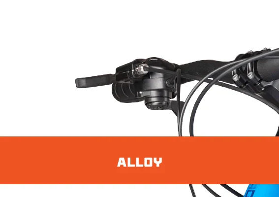 Cradiac Black Ninja Fat 7 Speed 26 Inch High Performance Mountain Cycle for Men with Front Suspension & Dual disc Brakes 7 Geared MTB Bike|Ideal for 12+ Years, Unisex, Frame Size - 18.5 Inch - Image 4