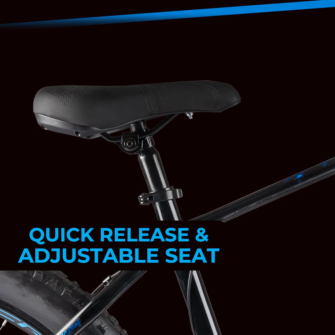 Cradiac Black Ninja Fat Single Speed 26 Inch High Performance Mountain Cycle for Men with Front Suspension & Dual disc Brakes | Ideal for 12+ Years, Unisex, Frame Size - 18.5 Inch - Image 6