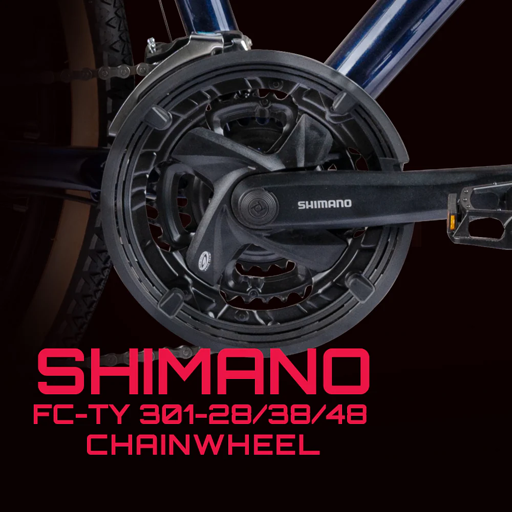 CRADIAC - Concept X | 24 Speed Gear GRAVEL Cycle | 700 * 47 C Bike | Rigid Fork | 6061 Alloy Frame | Nylon Tires | Shimano hydraulic Dual DISC Brakes | Ideal for 15+ Years Men/Boys/Girls - Image 8