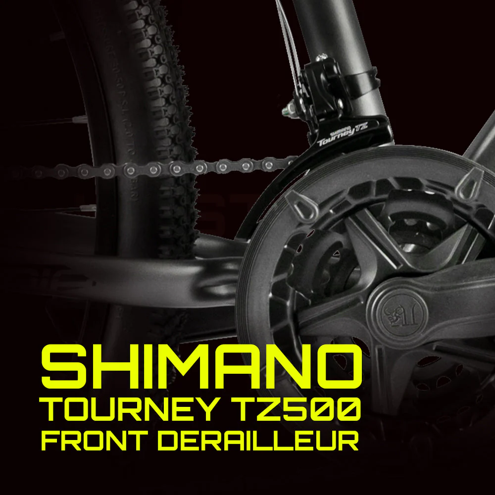 CRADIAC Hustler 21 Speed High Performance Mountain Cycle for Men with Front Suspension & Dual disc Brakes, 26 Inch Tire, Steel Frame MTB | Ideal for 12+ Years, Unisex, Frame Size - 18.5 Inch - Image 5