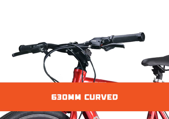 Cradiac Machine 21 Speed 6061 Alloy Hybrid Cycle 21 Geared Bicycle for Men with Rigid Fork & Dual Disc Brake Hybrid Bike | Ideal for 15+ Years, Unisex, Frame Size : 19.5 Inch, Metalic Red - Image 5