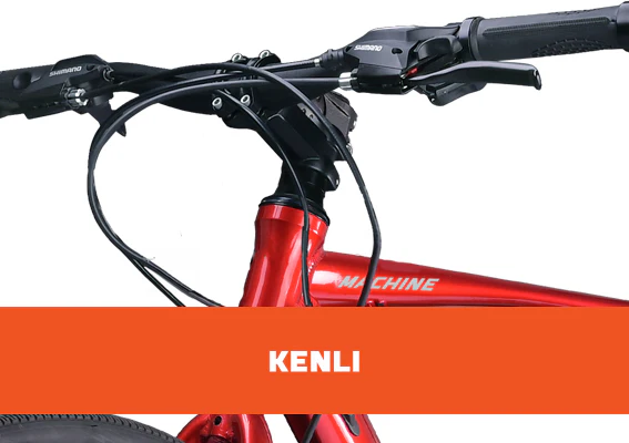 Cradiac Machine 21 Speed 6061 Alloy Hybrid Cycle 21 Geared Bicycle for Men with Rigid Fork & Dual Disc Brake Hybrid Bike | Ideal for 15+ Years, Unisex, Frame Size : 19.5 Inch, Metalic Red - Image 6