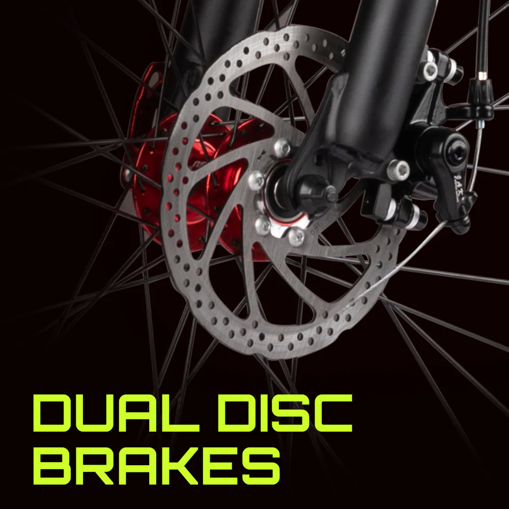 CRADIAC - Wolf 21 Gear MTB Cycle | 29" Inch Mountain Bicycle | Zoom Lockout Suspension | 6061 Light Weight Alloy Frame | Dual Disc Brakes | Ideal for 14+ Years Men/Boys | Carbon Black - Image 9